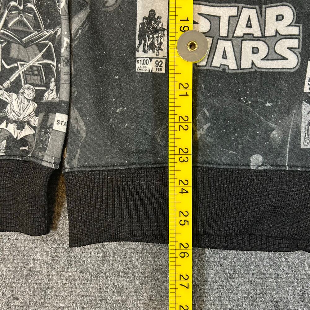 Star Wars All Over Print Full Zip Hoodie Size M - Picture 4 of 6